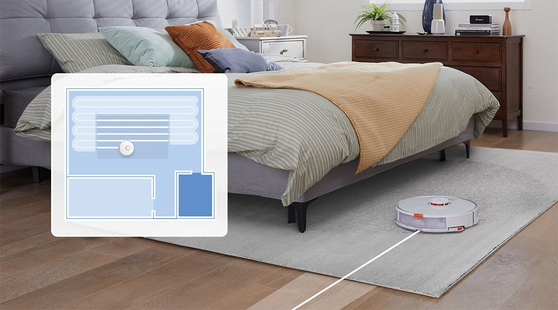 Roborock S7 's vacuuming and mopping route tracking Roborock S7 's vacuuming and mopping route tracking