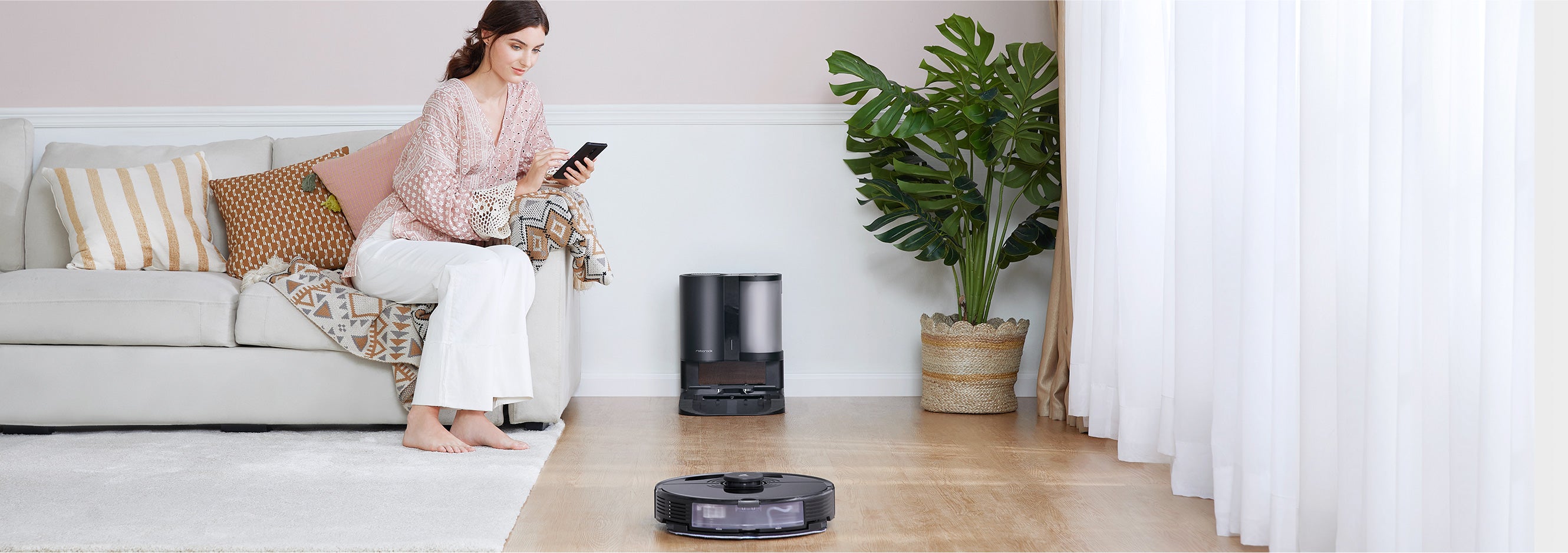 Les algorithmes intelligents de recueil de la poussière de Roborock ajustent le vidage en fonction de l’utilisation Les algorithmes intelligents de recueil de la poussière de Roborock ajustent le vidage en fonction de l’utilisation