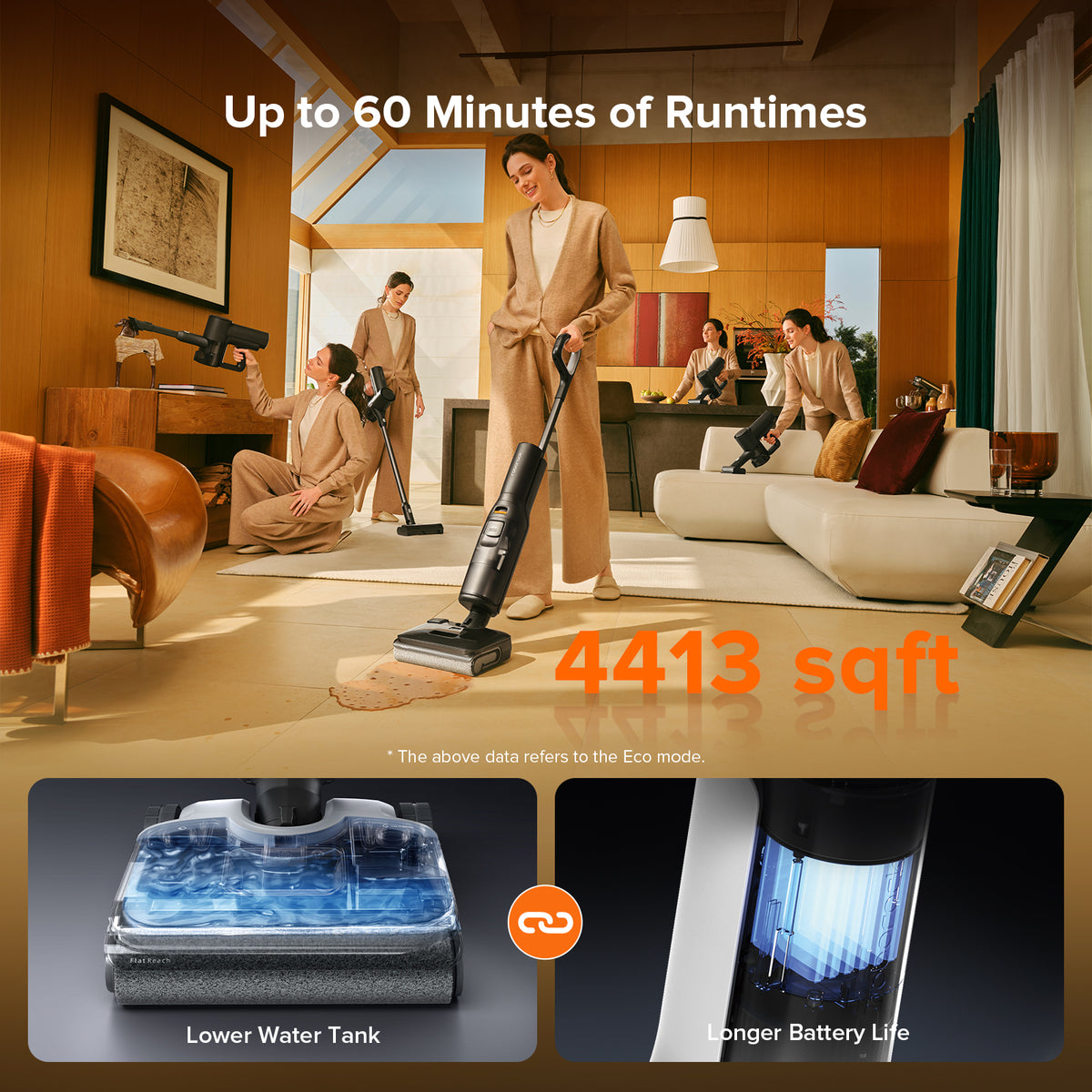 Roborock F25 Combo Wet and Dry Vacuum Cleaner | Roborock CA