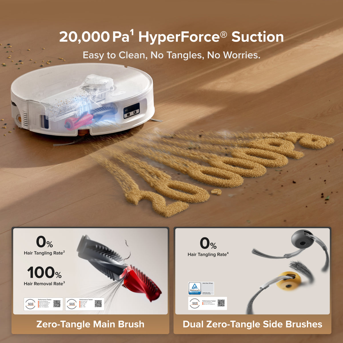 Roborock Qrevo Curv 2 Flow Roller Mop Robot Vacuum With