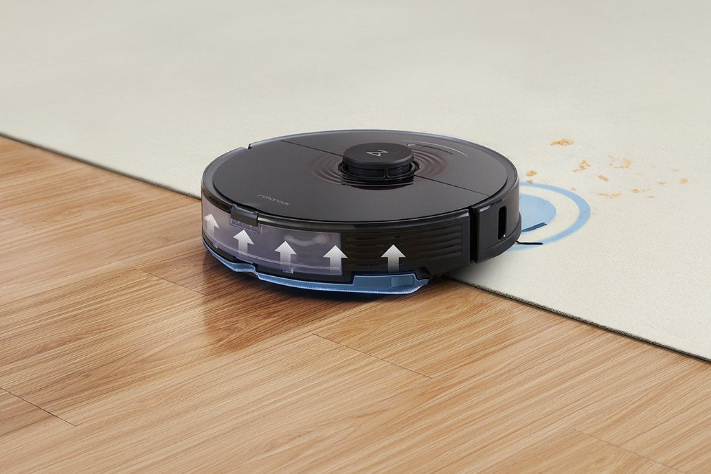 Automatic mop lifting makes robot mopping more convenient.