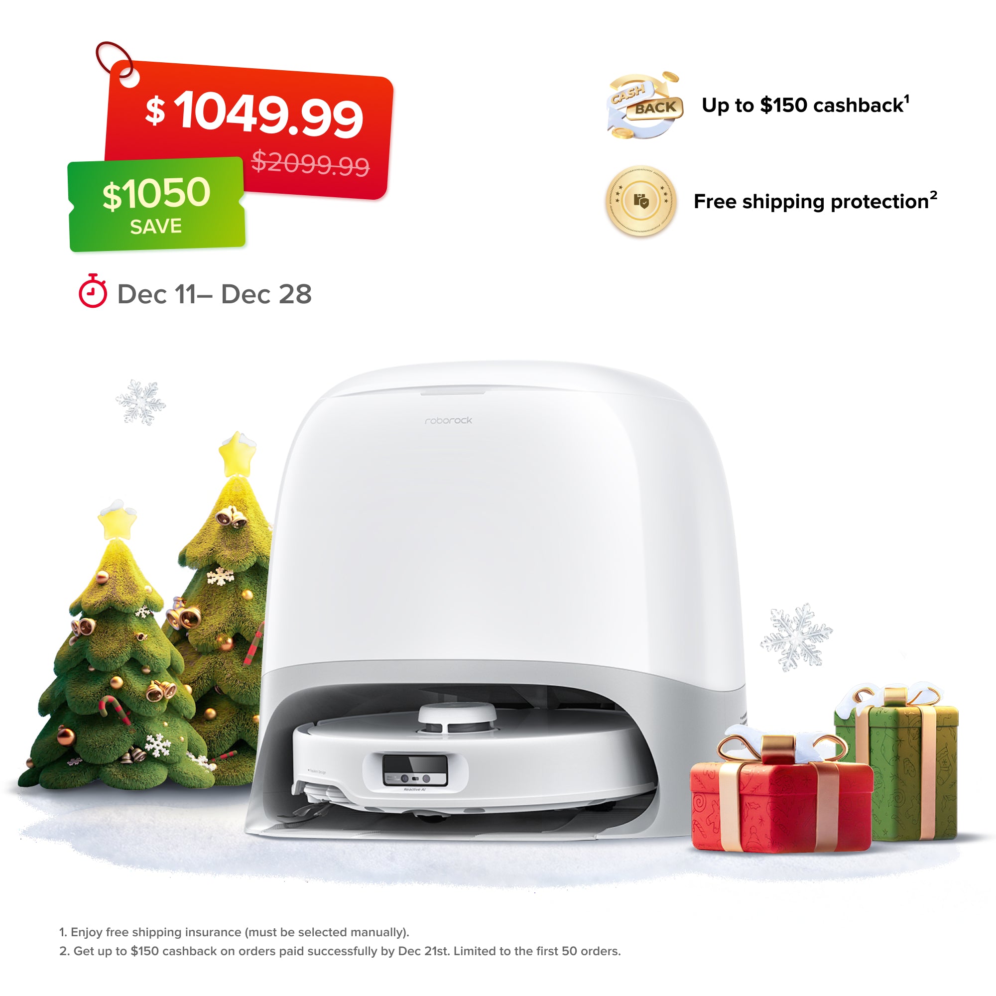 Roborock Qrevo Curv Robot Vacuum with Multifunctional Dock 3.0