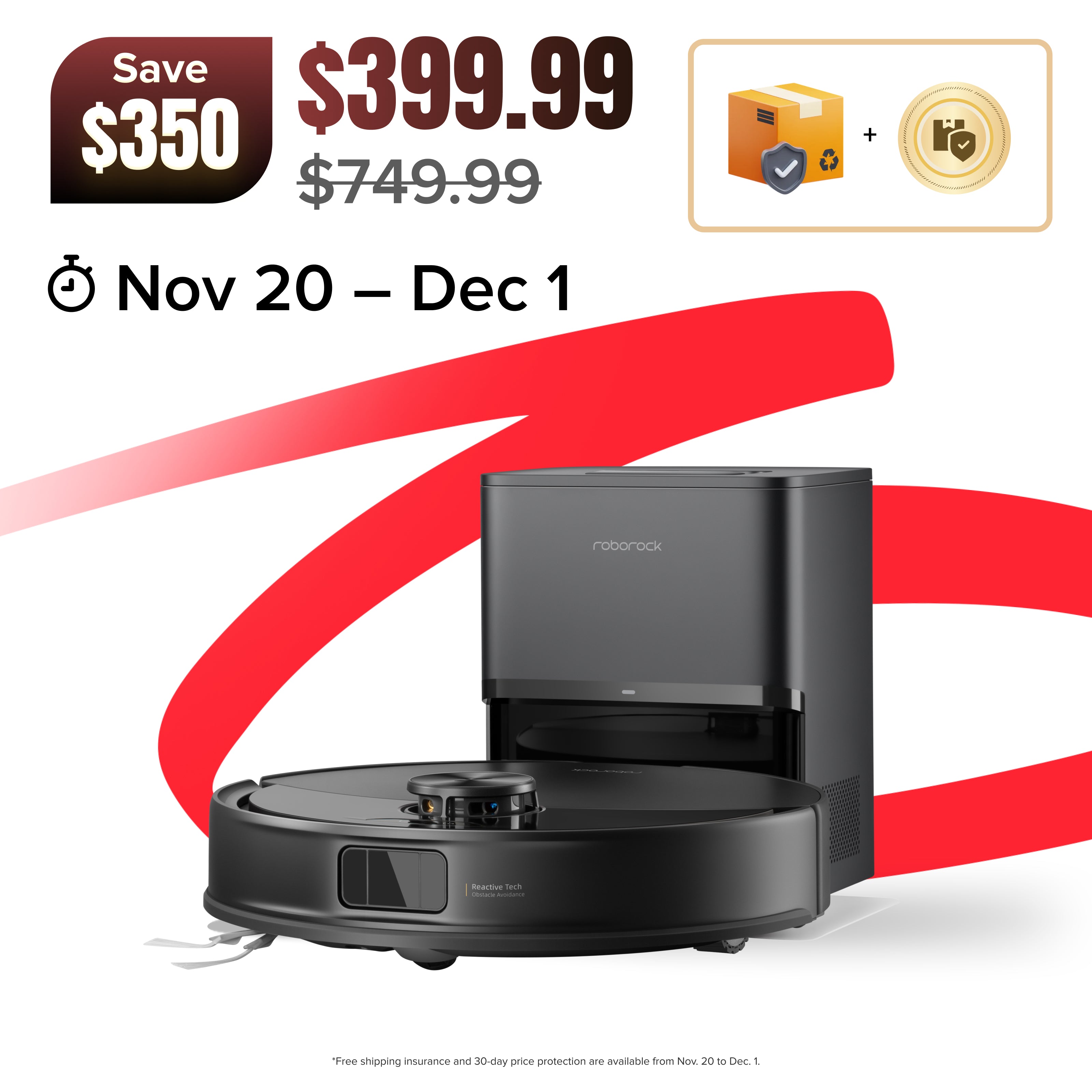 Roborock Q10 S5+ Robot Vacuum and Mop with Auto-Empty Dock