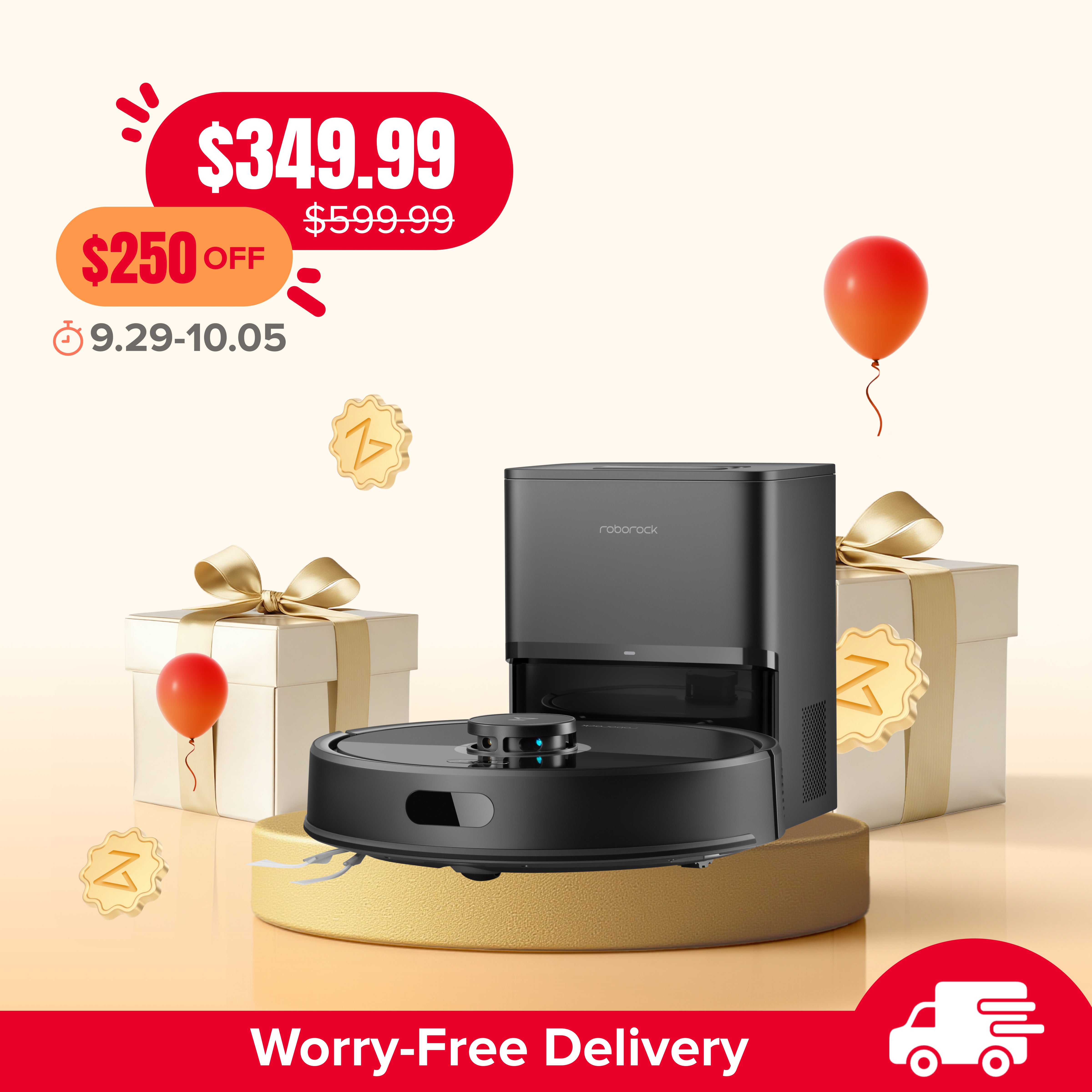 Roborock Q7 L5+ Robot Vacuum and Mop with Auto-Empty Dock