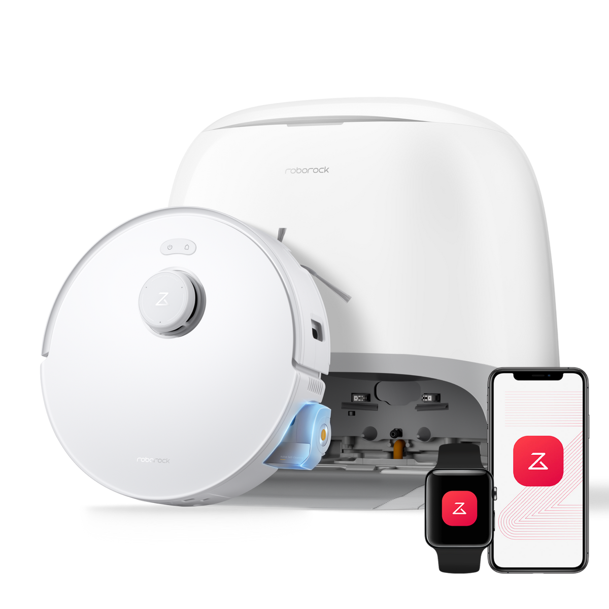 Roborock Qrevo Curv 2 Flow Roller Mop Robot Vacuum With