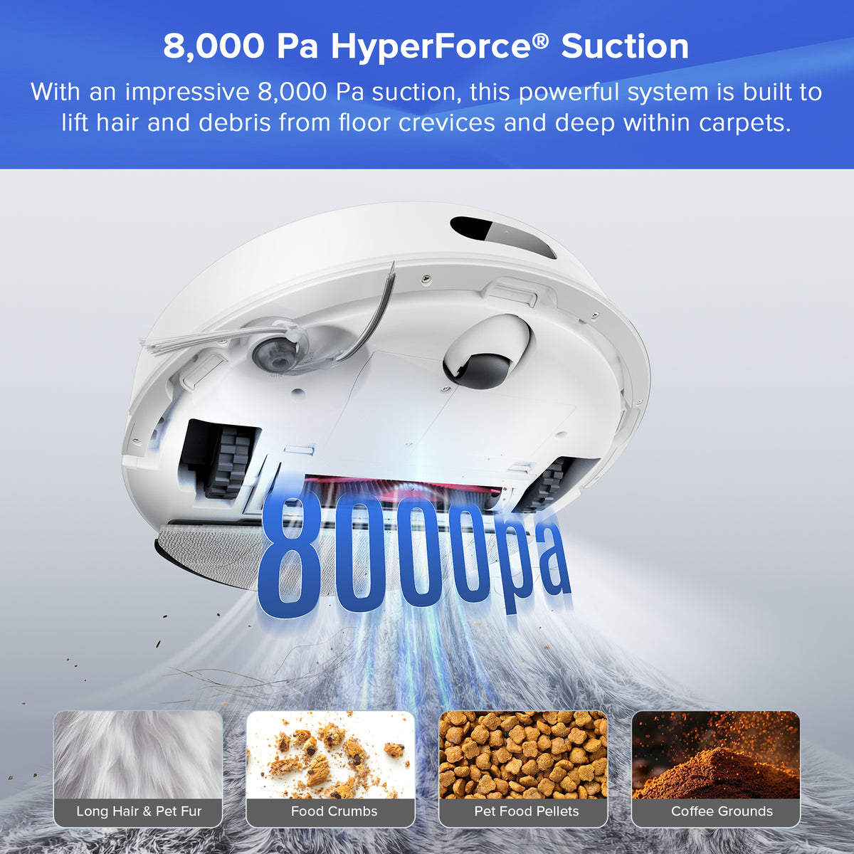 Roborock Q7 L5+ Robot Vacuum and Mop with Auto-Empty Dock
