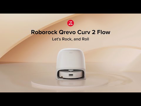 Roborock Qrevo Curv 2 Flow Roller Mop Robot Vacuum With